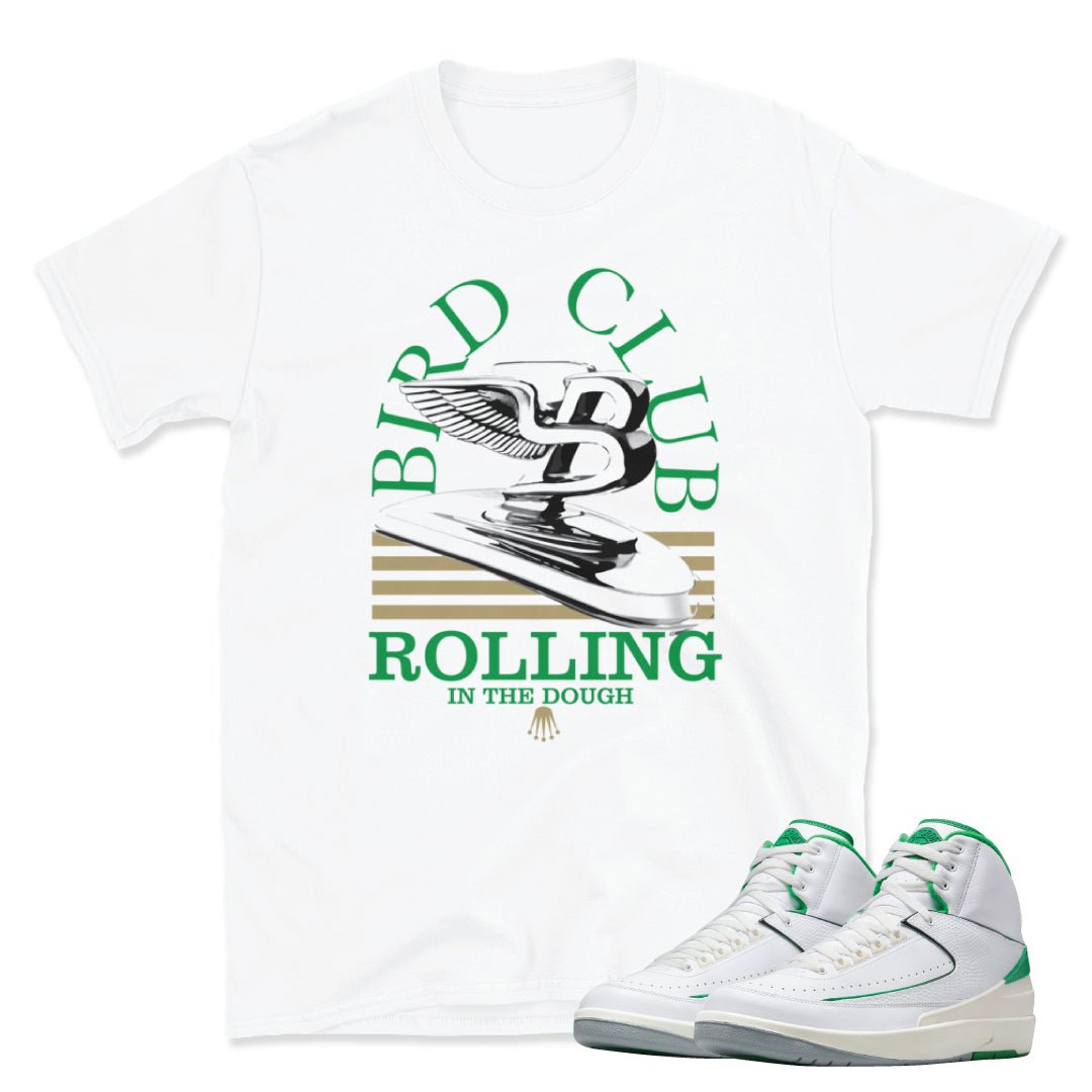 Retro 2 Lucky Green Shirt - Sneaker Tees to match Air Jordan Sneakers