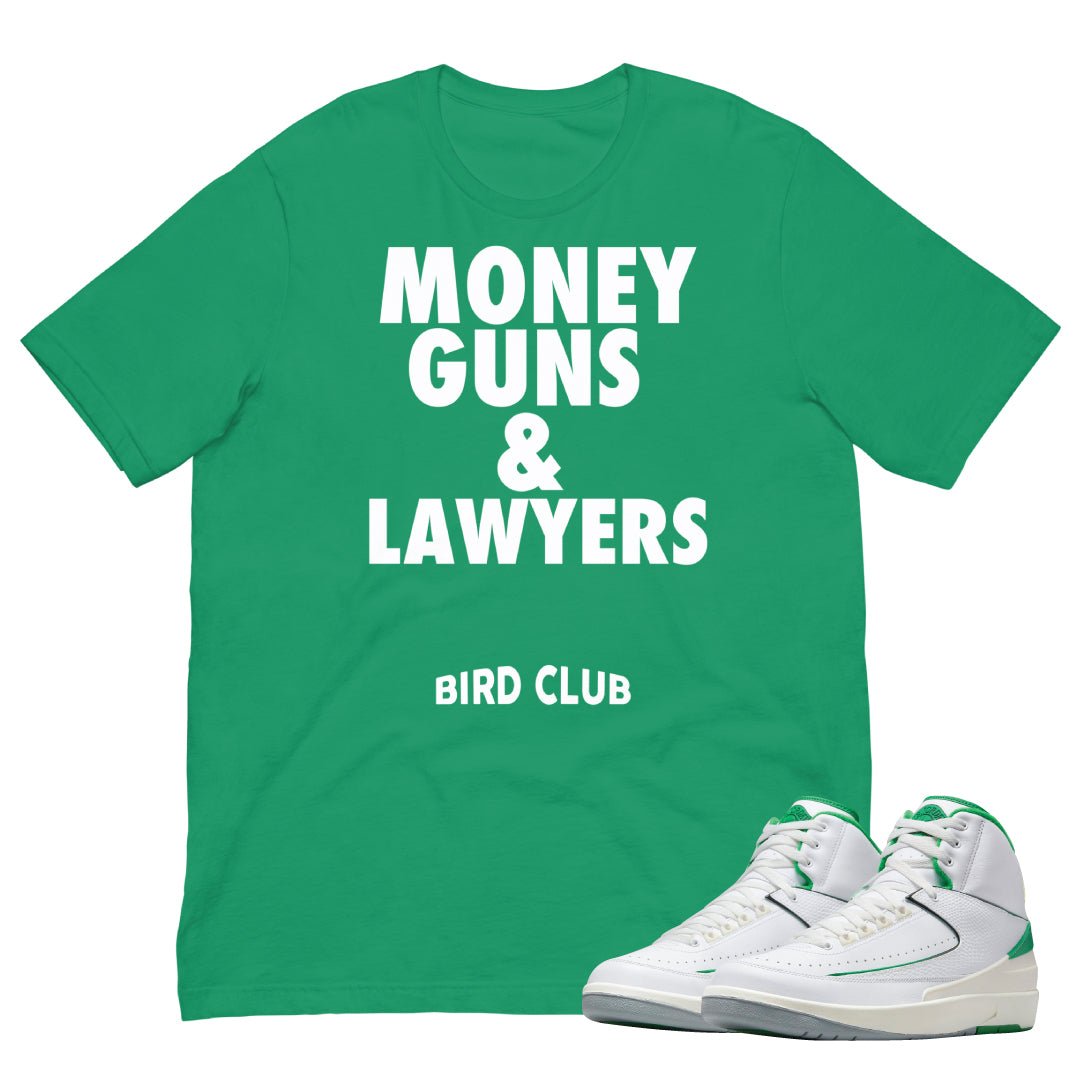 Retro 2 Lucky Green Shirt - Sneaker Tees to match Air Jordan Sneakers