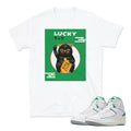 Retro 2 Lucky Green Shirt - Sneaker Tees to match Air Jordan Sneakers