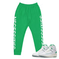 Retro 2 Lucky Green Joggers - Sneaker Tees to match Air Jordan Sneakers