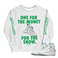 Retro 2 Lucky Green Sweatshirt - Sneaker Tees to match Air Jordan Sneakers