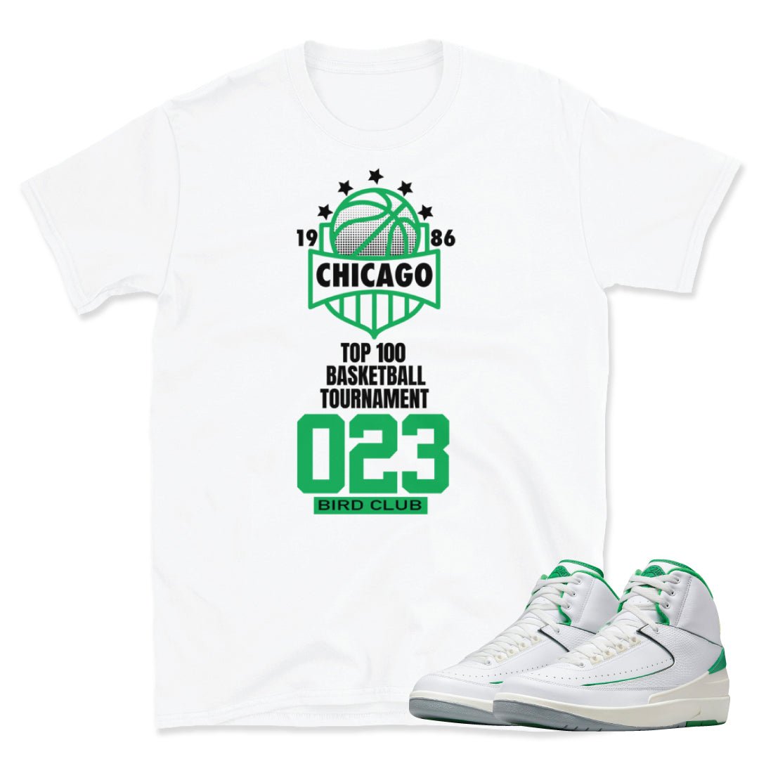 Retro 2 Lucky Green Shirt - Sneaker Tees to match Air Jordan Sneakers