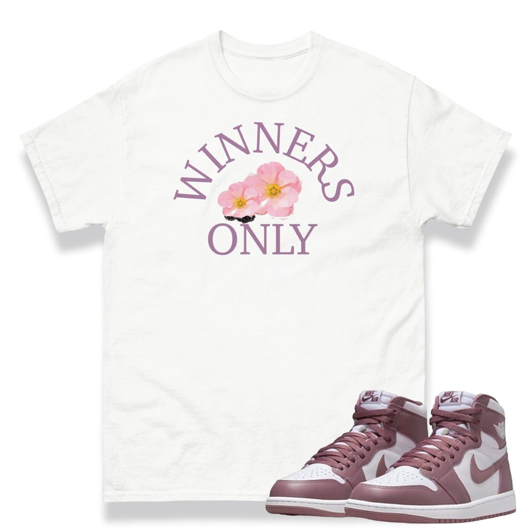 Retro 1 OG Mauve Sneaker Shirt - Sneaker Tees to match Air Jordan Sneakers