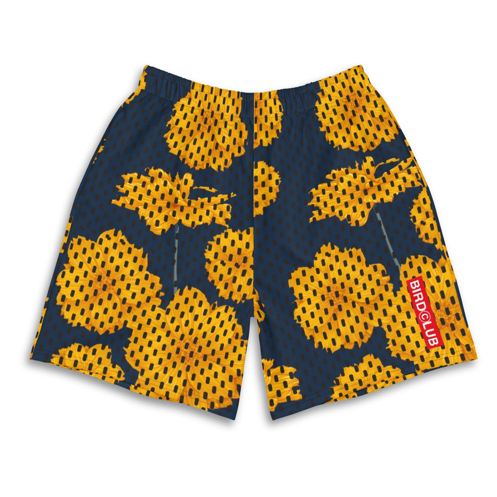 Floral Mesh Print Athletic Shorts - Sneaker Tees to match Air Jordan Sneakers