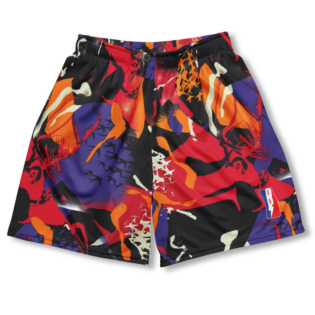 Retro MJ Basketball Mesh Shorts - Sneaker Tees to match Air Jordan Sneakers