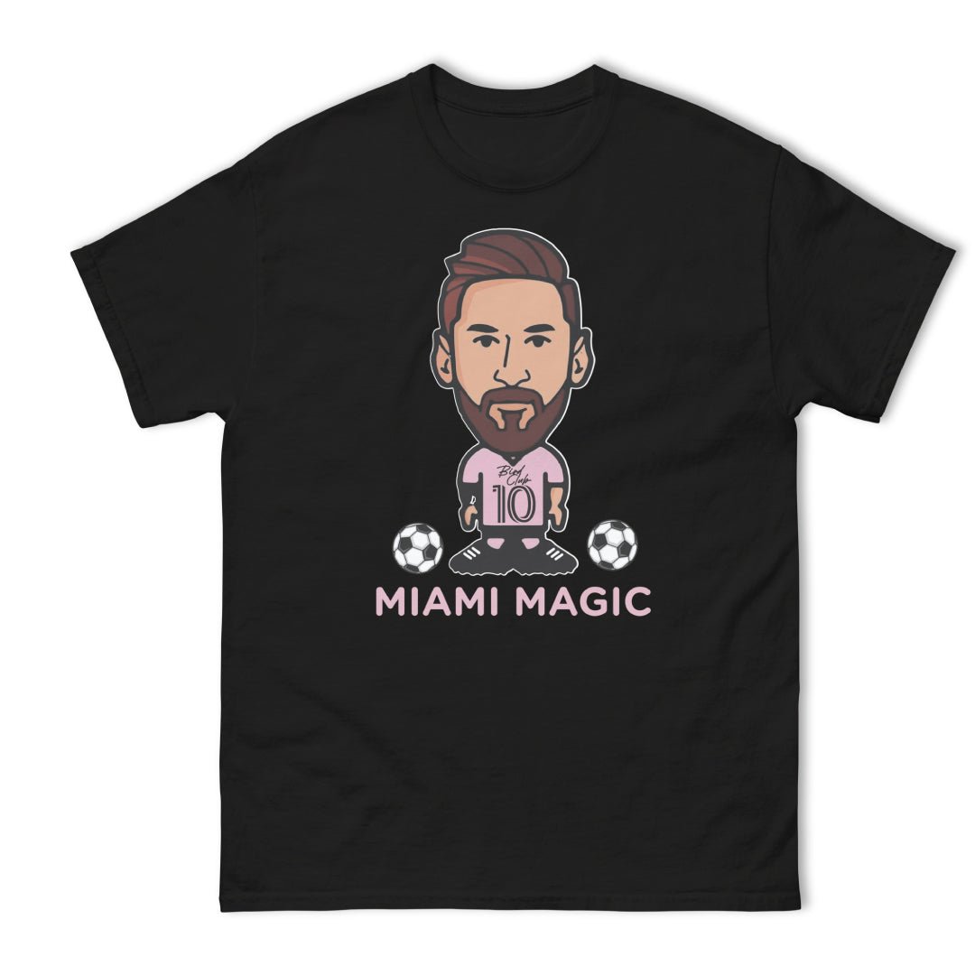 Messi Inter-Inspired Cartoon Shirt - Sneaker Tees to match Air Jordan Sneakers