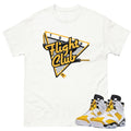 Retro 6 Yellow Ochre "Flight Club" Shirt - Sneaker Tees to match Air Jordan Sneakers