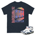 Retro 6 Olympic Trading Card Shirt