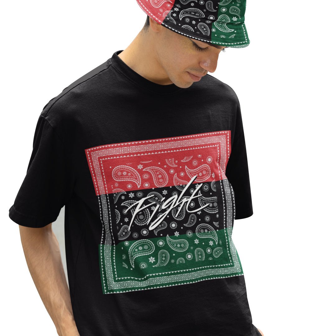 Retro 2 Low Christmas Gucci Reversible Paisley Bucket - Sneaker Tees to match Air Jordan Sneakers