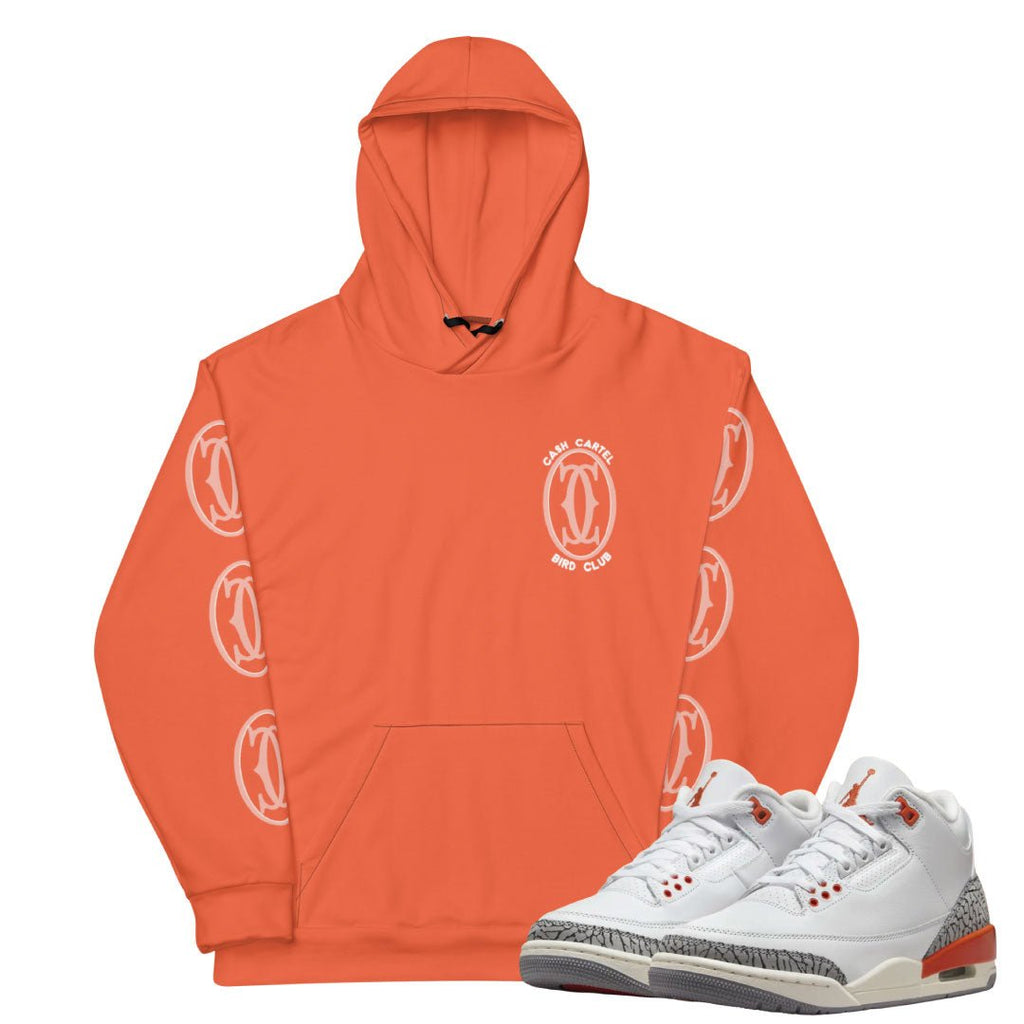 Retro 3 "Georgia Peach" Cash Cartel Hoodie