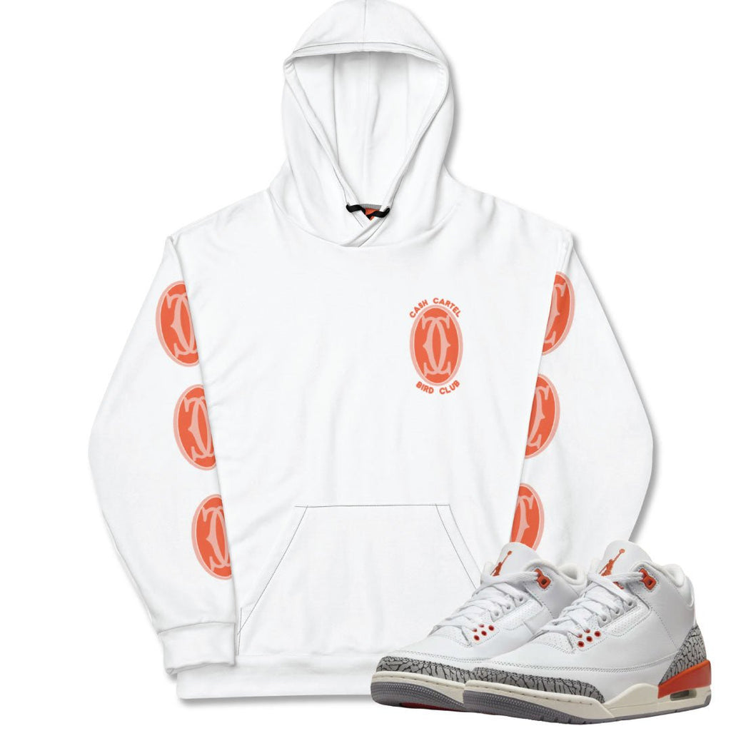 Retro 3 "Georgia Peach" Cash Cartel Hoodie