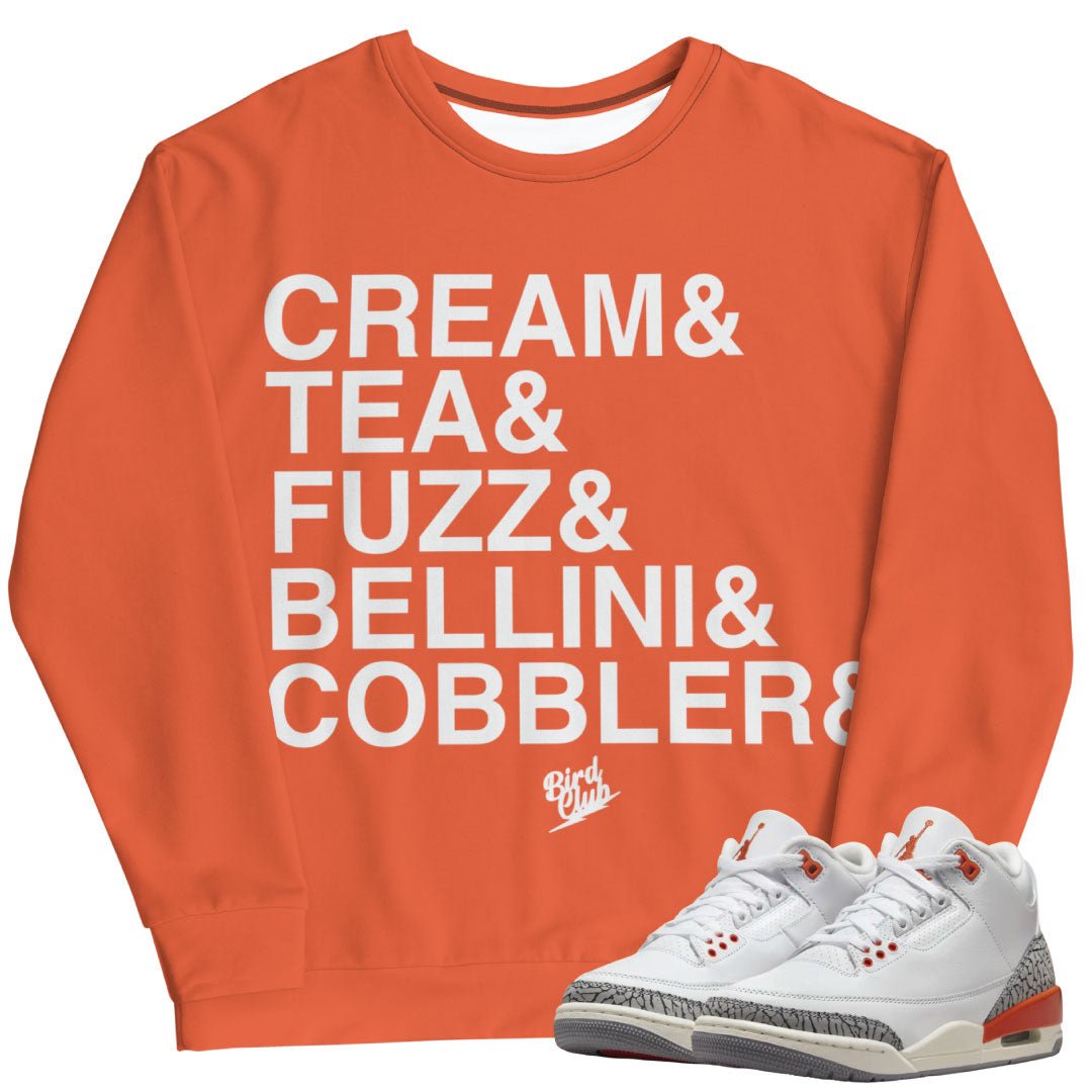 Retro 3 "Georgia Peach" Sweater