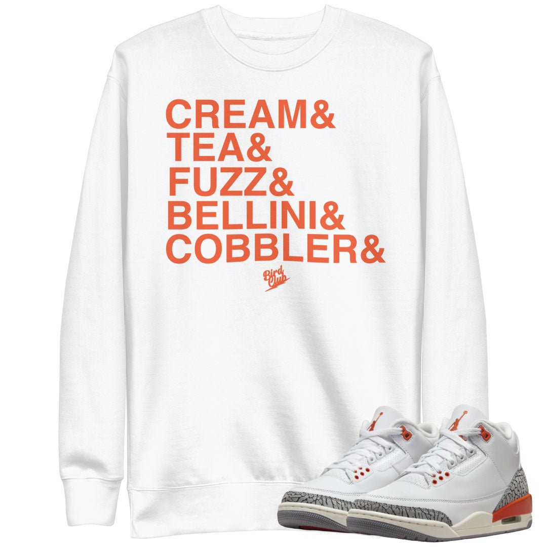 Retro 3 "Georgia Peach" Sweater