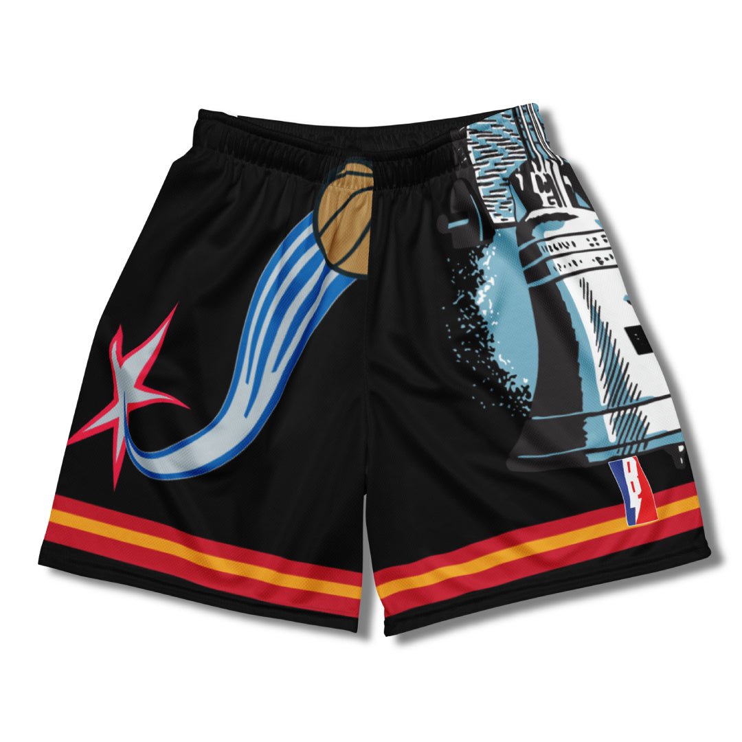 PHILLY BROTHERY LOVE MESH BASKETBALL SHORTS - Sneaker Tees to match Air Jordan Sneakers