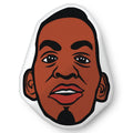 1/2 Penny Big Face Streetwear Style Pillow (22 inches)