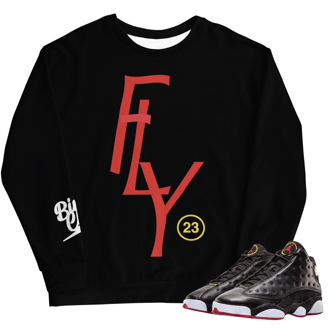 Retro 13 "Playoff" Sweater - Sneaker Tees to match Air Jordan Sneakers