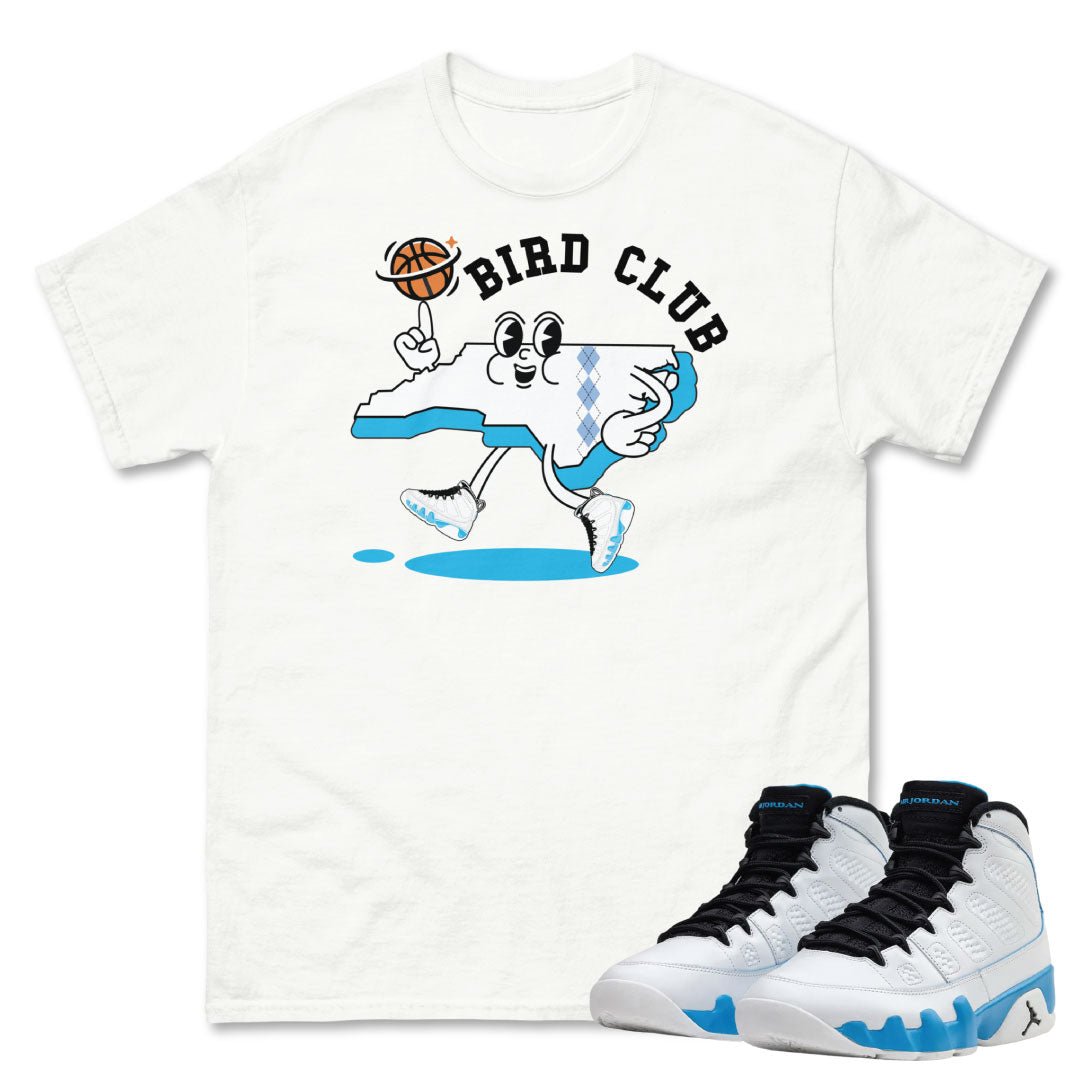Retro 9 Powder Blue State Shirt