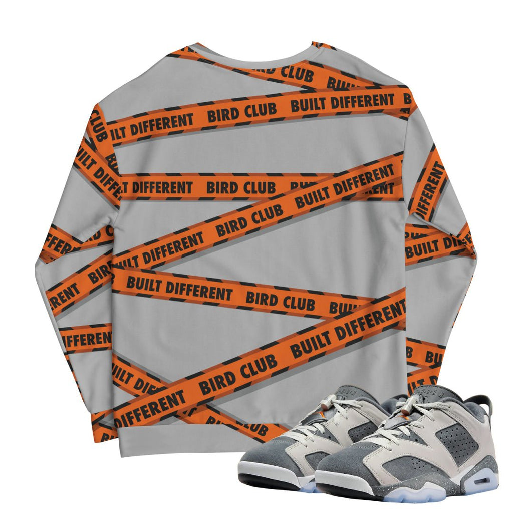 Retro 6 Low PSG Cement Grey Sweater - Sneaker Tees to match Air Jordan Sneakers
