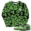 Power Puff SB Flower Power ButterCup Sweatshirt - Sneaker Tees to match Air Jordan Sneakers