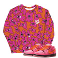 Power Puff SB Flower Power Blossom Sweatshirt - Sneaker Tees to match Air Jordan Sneakers