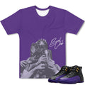 RETRO 12 FIELD PURPLE "Champs" SHIRT - Sneaker Tees to match Air Jordan Sneakers