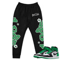 Retro 1 Lucky Green 1985 Joggers - Sneaker Tees to match Air Jordan Sneakers