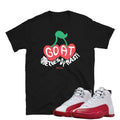 Retro 12 Cherry Dynasty Shirt - Sneaker Tees to match Air Jordan Sneakers