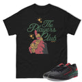 Retro 2 Low Christmas Gucci Player's Club Shirt - Sneaker Tees to match Air Jordan Sneakers