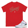 Retro 2 "Origins" Italy Gang Shirt - Sneaker Tees to match Air Jordan Sneakers