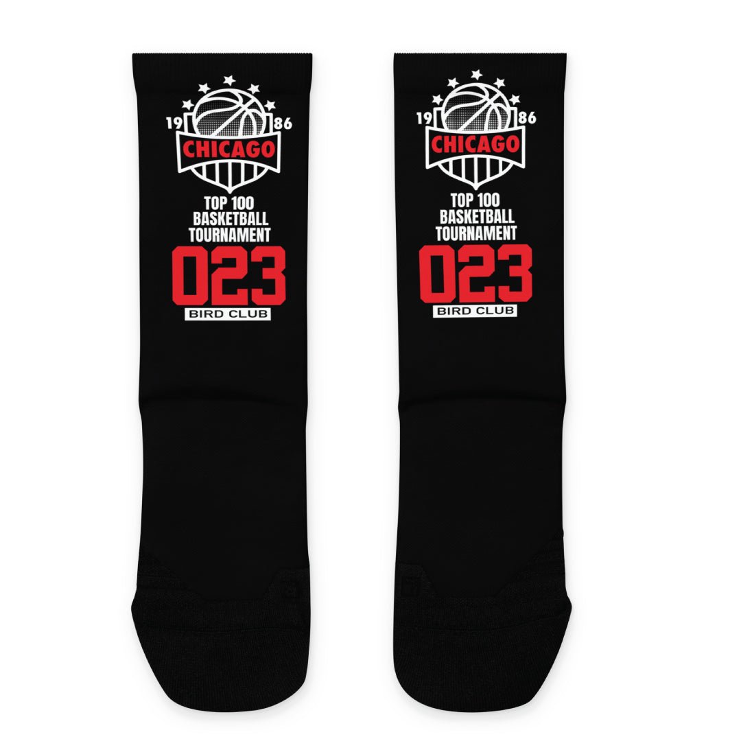 RETRO 2 CHICAGO SOCKS - Sneaker Tees to match Air Jordan Sneakers