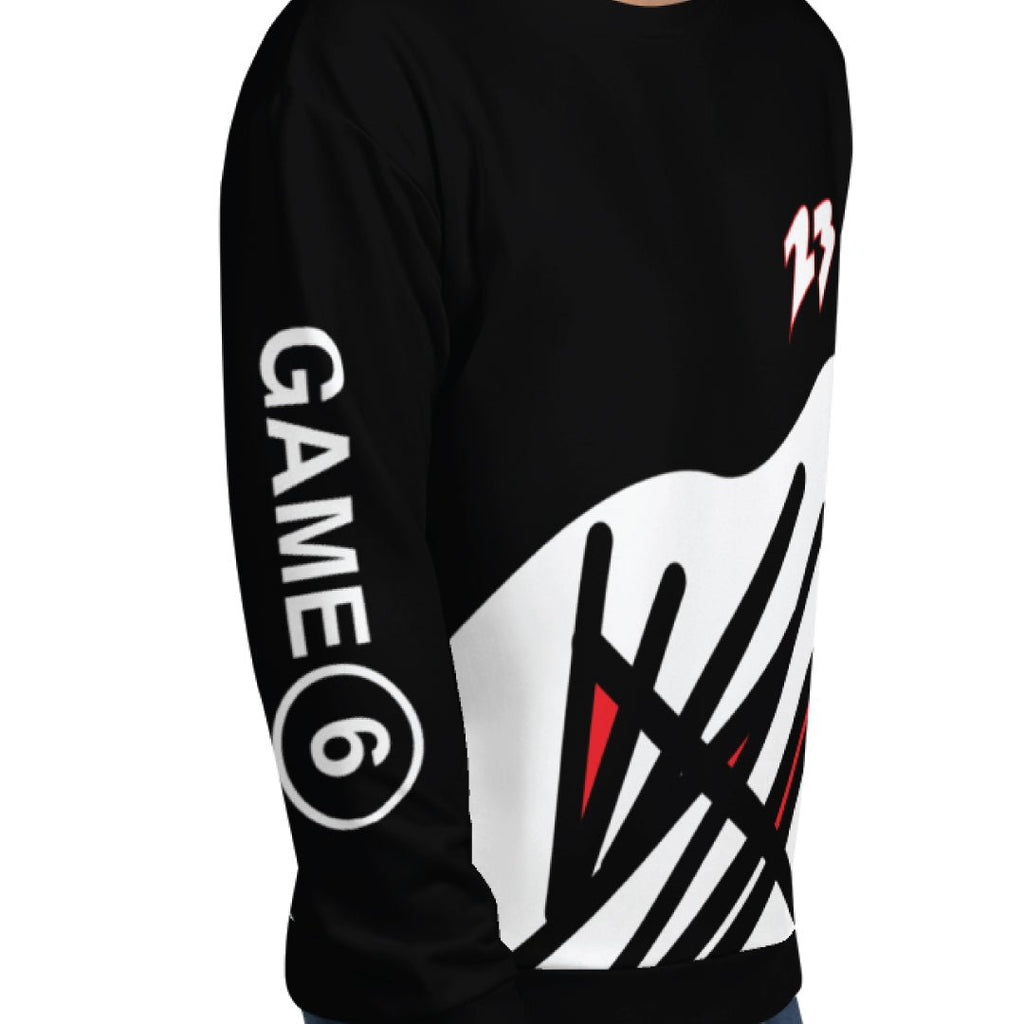 Retro 8 Playoff Stay Strapped Sweatshirt - Sneaker Tees to match Air Jordan Sneakers