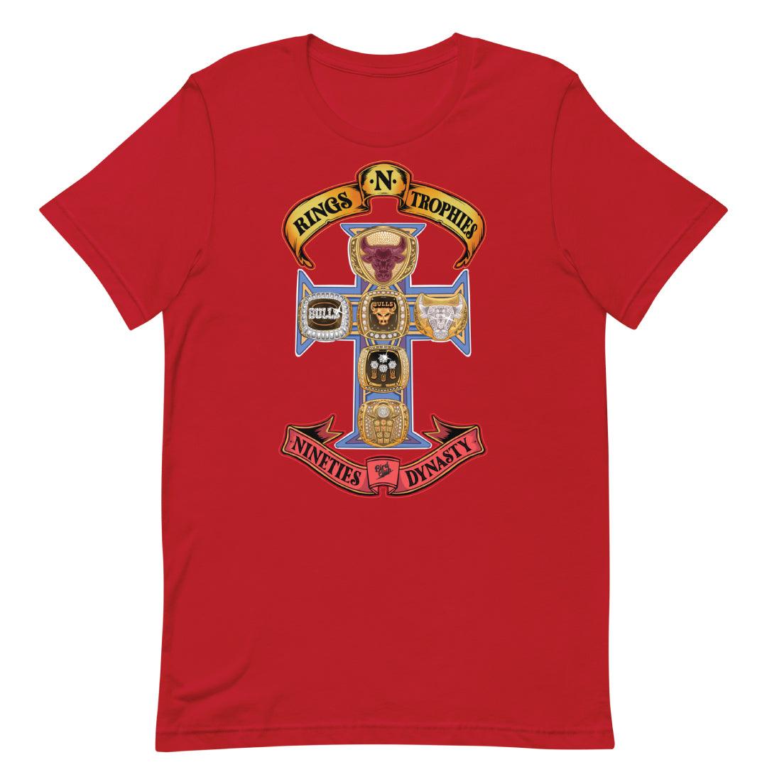 6 Rings Cross Fire Red 3 Shirt - Sneaker Tees to match Air Jordan Sneakers