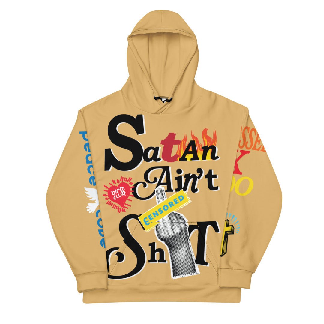 Satan Ain't Sh*t Hoodie - Sneaker Tees to match Air Jordan Sneakers