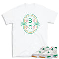 Retro 4 SB Pine Green BC Lifestyle Shirt - Sneaker Tees to match Air Jordan Sneakers