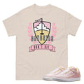 Retro 2 Low "Seersucker" Miami Shirt - Sneaker Tees to match Air Jordan Sneakers