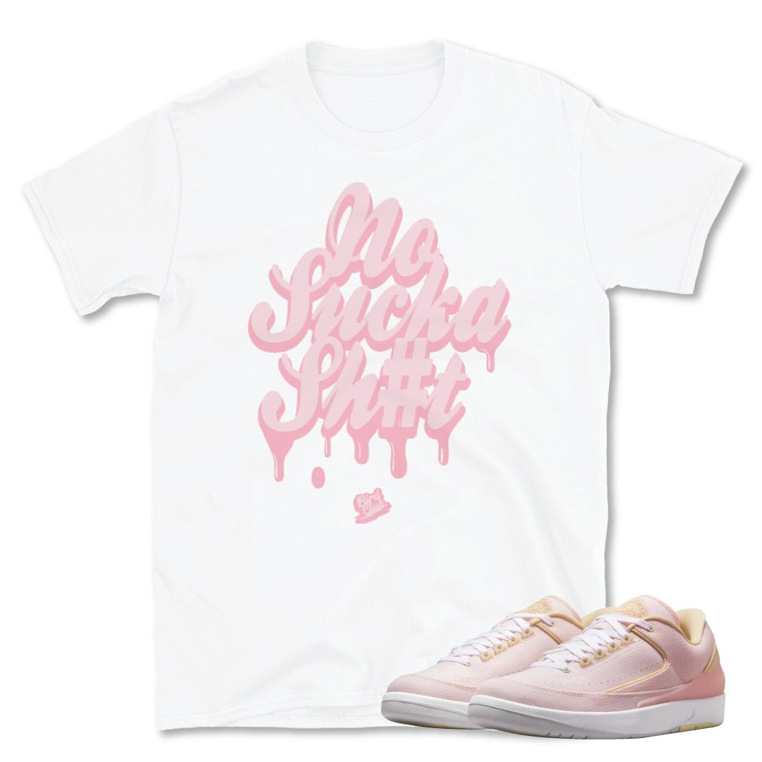 Retro 2 Low "Seersucker" No Sucka Shirt - Sneaker Tees to match Air Jordan Sneakers