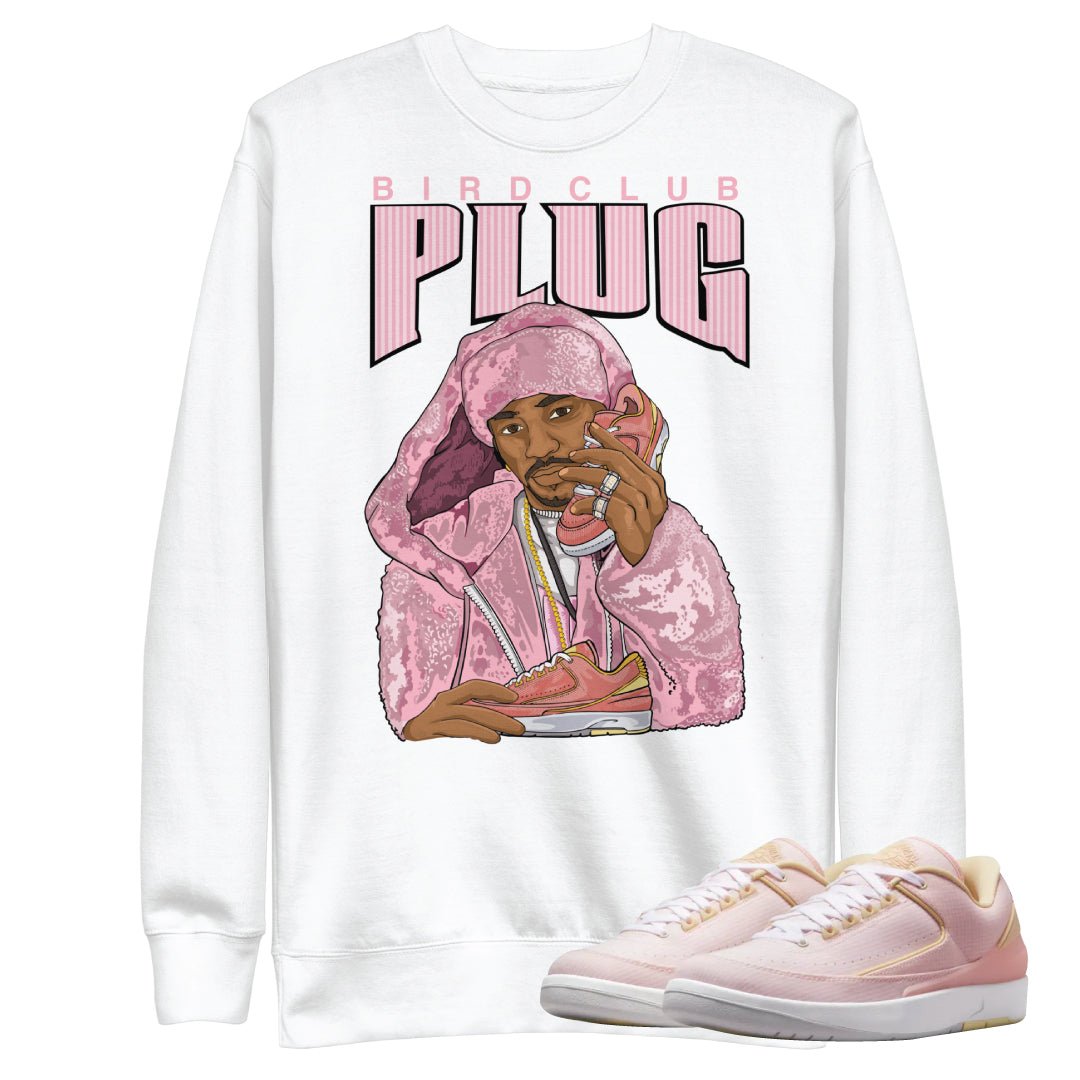 Retro Low "Seersucker" Plug Sweatshirt - Sneaker Tees to match Air Jordan Sneakers