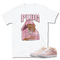 Retro 2 Low "Seersucker" Plug Shirt - Sneaker Tees to match Air Jordan Sneakers