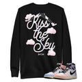 Retro 1 Skyline Kiss The Sky Sweatshirt - Sneaker Tees to match Air Jordan Sneakers