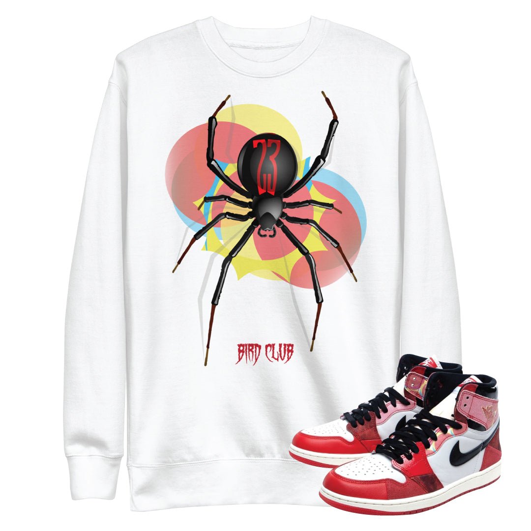 Retro 1 Spider Verse Sweater - Sneaker Tees to match Air Jordan Sneakers