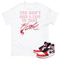 Retro 1 Spider Verse CAPE Shirt - Sneaker Tees to match Air Jordan Sneakers