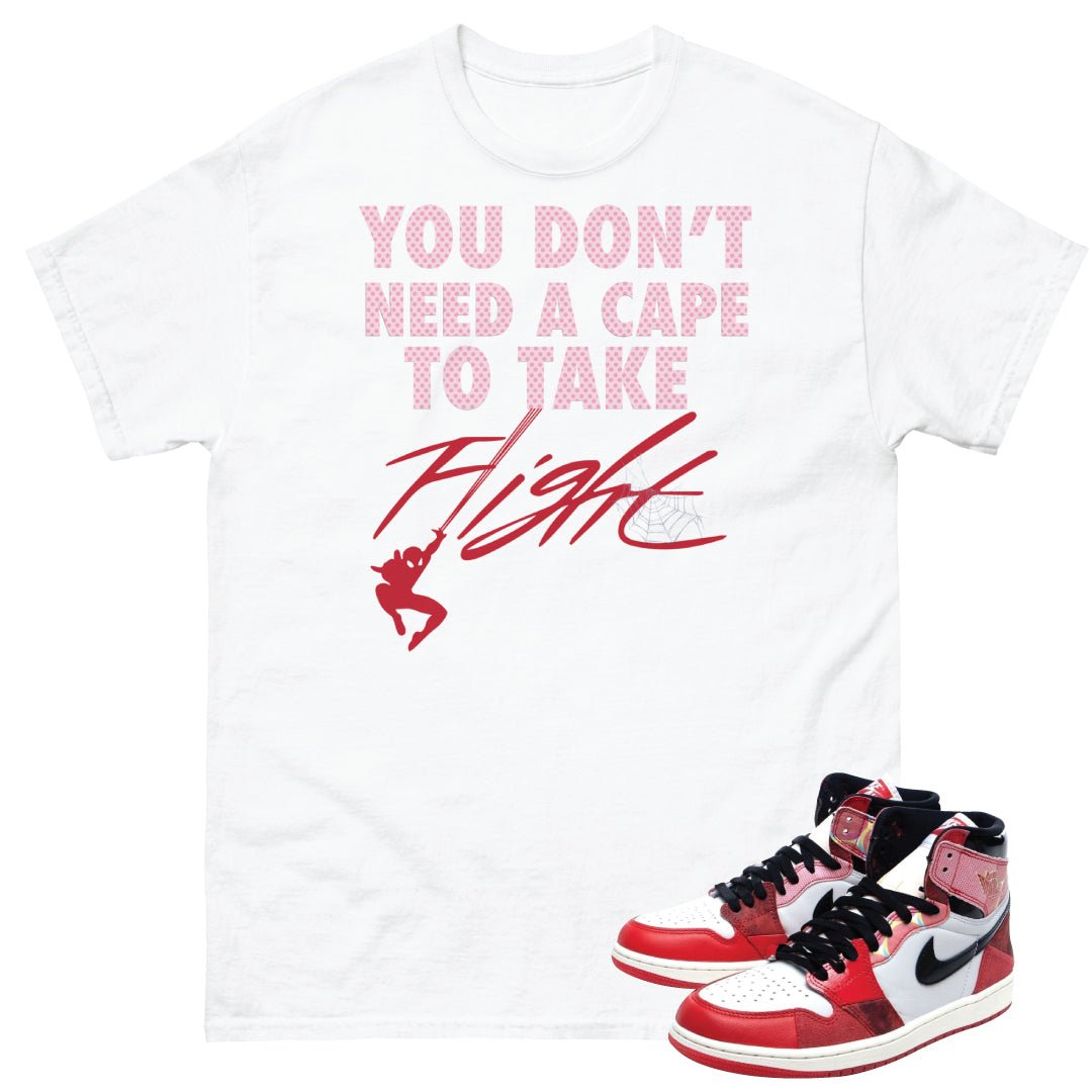 Retro 1 Spider Verse CAPE Shirt - Sneaker Tees to match Air Jordan Sneakers