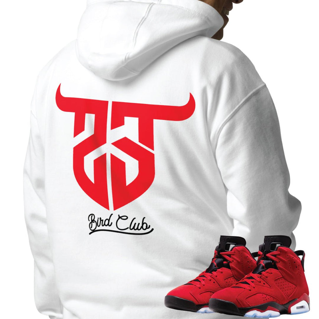 Retro 6 Toro Bravo 23 Hoodie - Sneaker Tees to match Air Jordan Sneakers