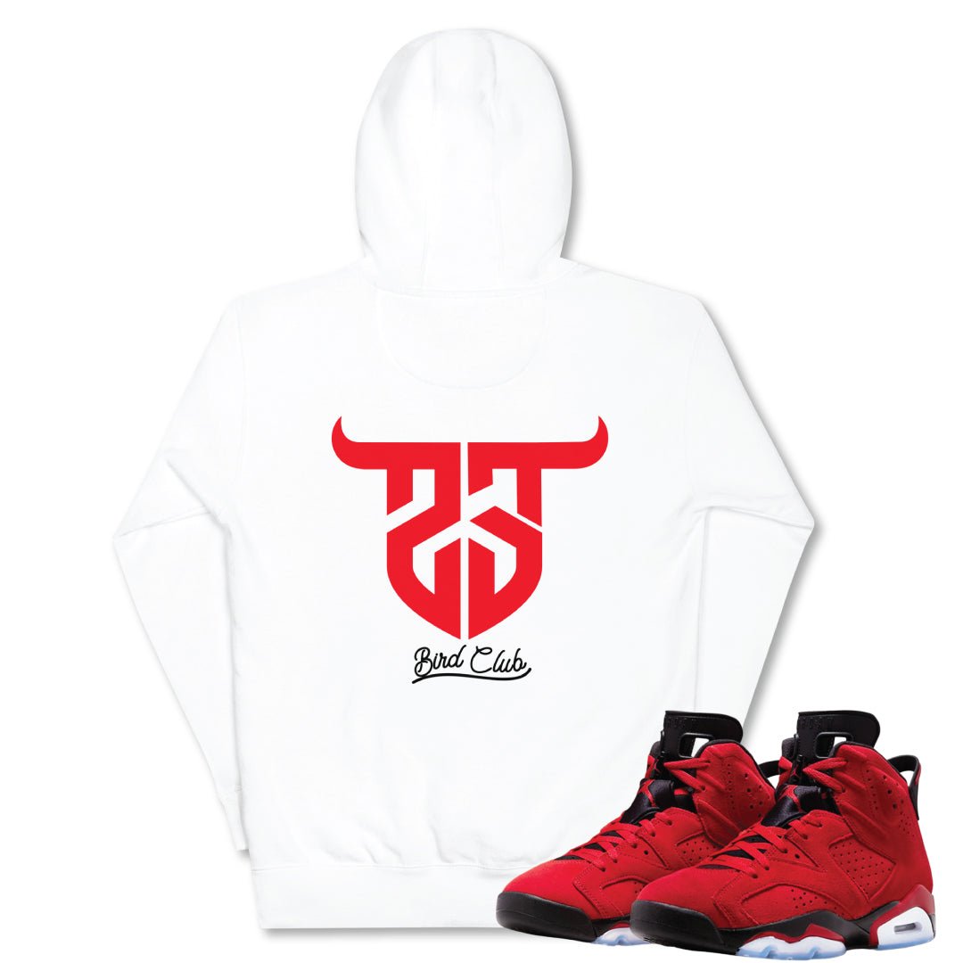 Retro 6 Toro Bravo 23 Hoodie - Sneaker Tees to match Air Jordan Sneakers