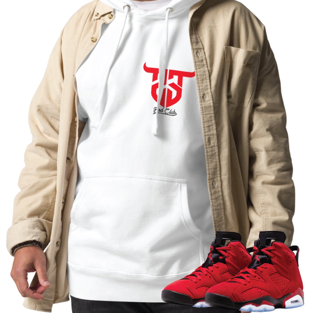 Retro 6 Toro Bravo 23 Hoodie - Sneaker Tees to match Air Jordan Sneakers