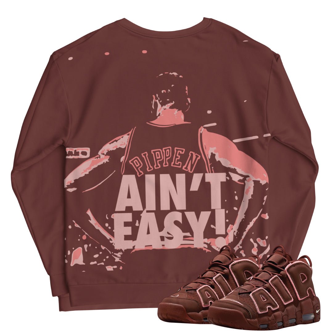 Air More Uptempo Valentines Sweatshirt - Sneaker Tees to match Air Jordan Sneakers