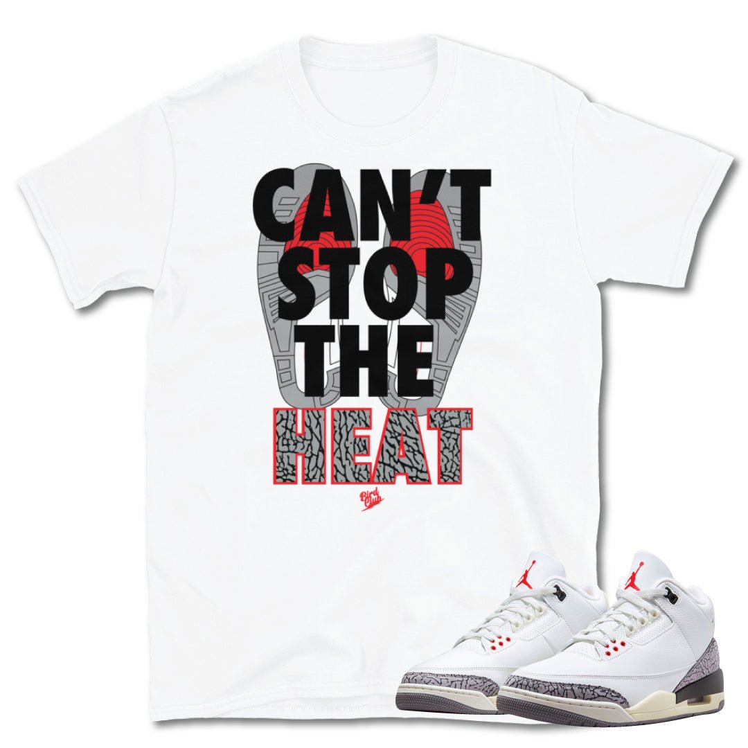 Retro 3 "White Cement" Reimagined Shirt - Sneaker Tees to match Air Jordan Sneakers