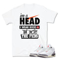 Retro 3 "White Cement" Reimagined Shirt - Sneaker Tees to match Air Jordan Sneakers