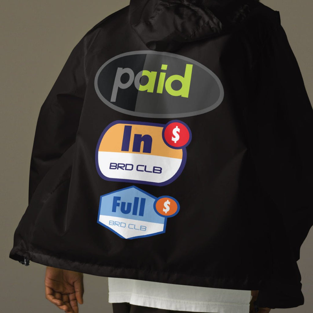 Paid In Full to the MAX Windbreaker - Sneaker Tees to match Air Jordan Sneakers