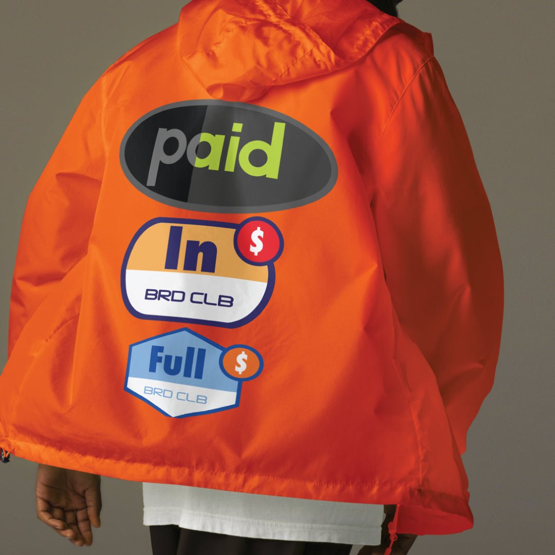 Paid In Full to the MAX Windbreaker - Sneaker Tees to match Air Jordan Sneakers